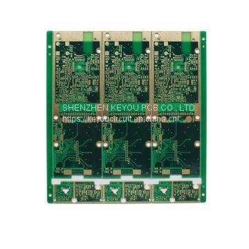 Double side HALS ENIG Rigid Printed PCB circuit prototype board