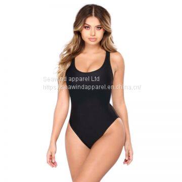 Black Teenage Girls Women Sexy Swimwear One Piece Swimsuit Female Swimming Suits Bathing Suit Swim Wear