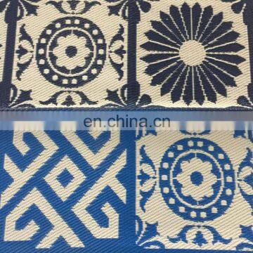 Colourful pp Woven Beach Mat Washable Indoor Carpet photo-4