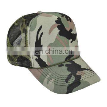 Low Profile Special Camo Cotton Mesh Trucker Hats Caps