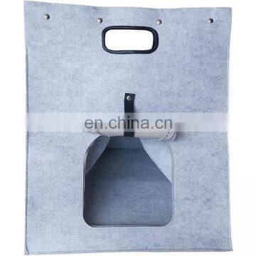 Felt Cat House Portable Foldable Cat Carrier Bag With Side Zipper Flap photo-4