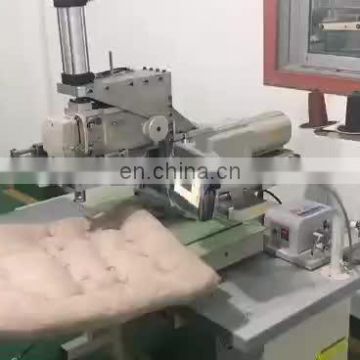 Automatic Pillow cushion circle tacking car sea sewing machine