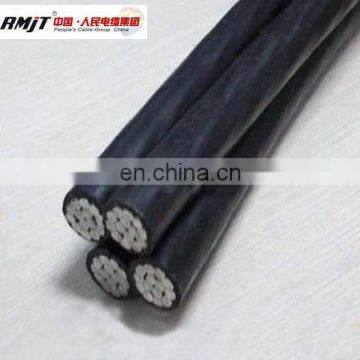 Overhead Power Line 2/3/4cores Service Wire Aluminium Conductor Aerial Bundled Conductor ABC Cable photo-4