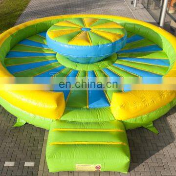 Interactive Inflatable GladiatorJoust Arena Get Him Off Jousting Game Playground For Sale photo-2