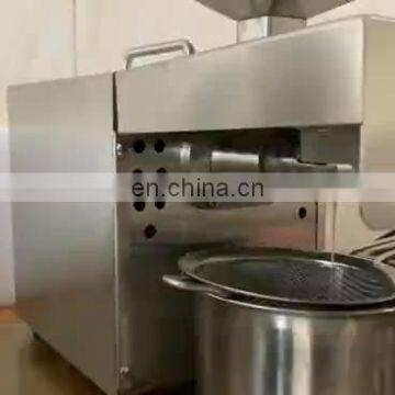 new temperature control version stainless steel household oil press / commercial oil press for soybean