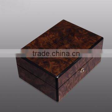 Luxury wooden watch gift box accept oem