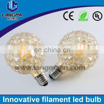 Pineapple Shaped Led Filament Bulb Ceiling Lamps Modern for Home Hotel Coffee Decoration,E27 Pineapple photo-4