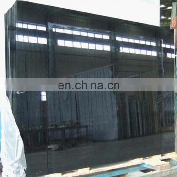 black glass sell tinted 4mm 5mm 6mm black glass