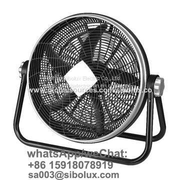 20 inch high velocity floor fan with 3 speeds