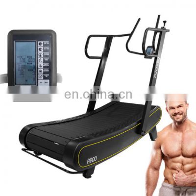 air runnner China low price treadmill with convient speed control running machine without motor Curved treadmill & air runner