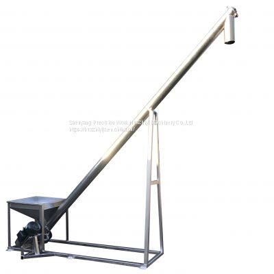 Chicken Feed Cement Mixing Spiral Auger Screw Conveyor Machine