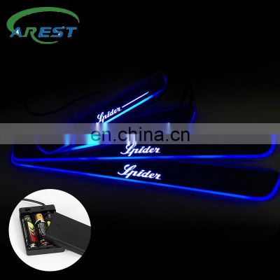 Moving LED Door Sill For ALFA ROMEO 4C SPIDER 961 2014-2020 Door Scuff Plate Pedal Threshold Welcome Light Car Accessories