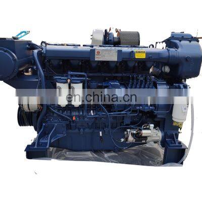 In stock  330kw  Series 11.596L Diesel Marine Engine for  WP12C450-21