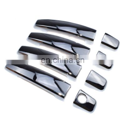 8PCS Outside Chrome Door Handles Cover Sticker FOR 2009-2014 Chevrolet Cruze New