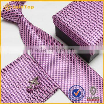 Gift Box 100% Silk Ties Men's Ties Plaid Stripe Necktie Wholesale photo-2