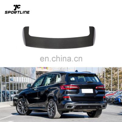 X5 G05 Rear Hatchback Spoiler Carbon Fiber for BMW G05 X5 M Sport xDrive40i xDrive50i 2019-2020