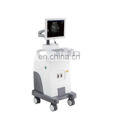 Portable Medical Ultrasound Instruments 15 Inch B/W Full- Digital 2D Ultrasound Trolley Ultrasound Scanner Machine photo-4
