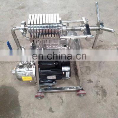 Stainless Steel Manual Small Oil Filter Press / Cold Press Oil Machine for Neem Oil photo-5