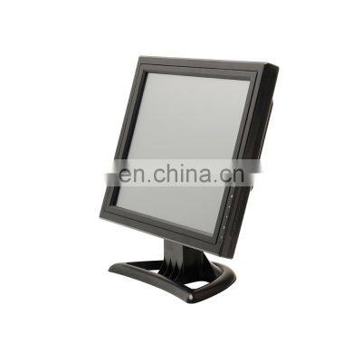 15 Inch LCD Monitor TV With HD&USB Touch Screen Display for Shop