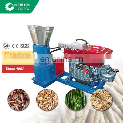 cheap supplier homemade manufacturer bran wheat straw pellet making biomass sawdust pellet machine