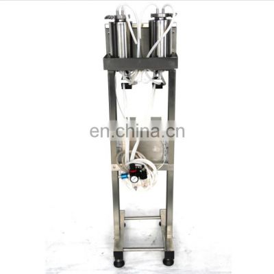 Perfume Filling Machine Penumatic Liquid Filling Machine Vacuum Liquid Filler Two Heads