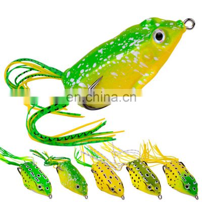 New simulation Luya thunder frog soft bait Luya spot wholesale bait frog lure