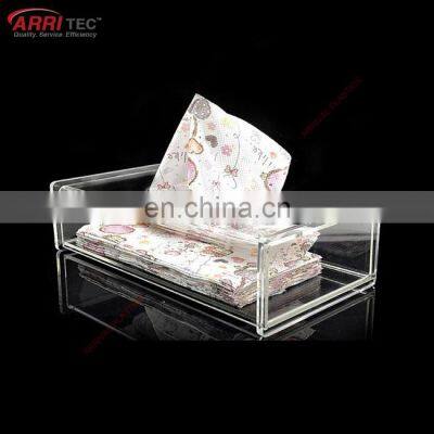 plastic tissue boxes display clear custom acrylic napkin holder