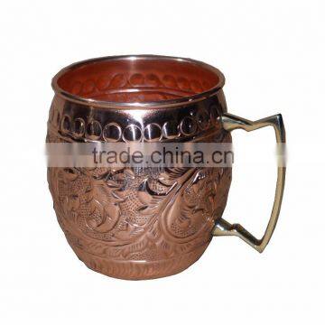 Moscow Mule Mug / Manufacturer of Copper Mule Mugs / Wholesaler of Solid Copper Beer Mugs From India / CUSTOM MULE MUGS