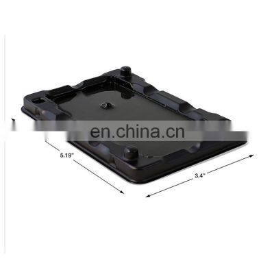 Black Plastic Mouse Tray Mouse Trap Rodent Control Sticky Rubber Tray 2 Sheets 1 Box