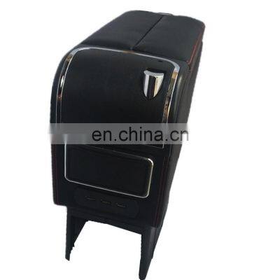 Hot Sale Multifunction Auto Accessories Center Organizer Storage Box With USB Interior Trim Car Universal Armrest Console Boxes photo-4