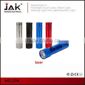 JAK HF1204 LED Torch with Laser