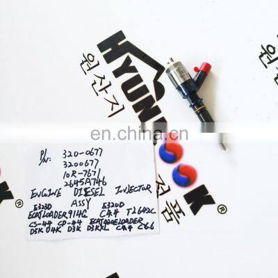 320-0677 10R-7671 2645A746 Engine Injector C4.4 C6.6 D5K D4K D3K D3KXL CS-44 photo-2