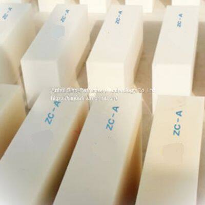 fused cast α-alumina block