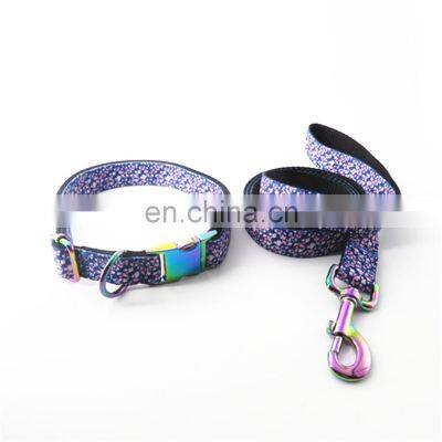 Pop Color Metal Hardware Rainbow Buckle Slider D Ring Snap Hook For Dog Accessories Bags photo-5