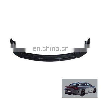 Refit Body Kit Lip Fashion Black Rock Front Lip For SRT Bumper For Dodge Charger 2015+