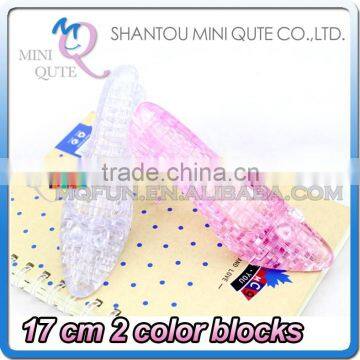 Mini Qute 3D Crystal Puzzle High-heeled Shoes building Adult kids model educational toy gift NO.MQ 006