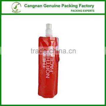 New fashion customized foldable water Bottle with carabiner