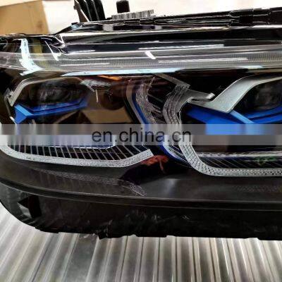 Hot Sale High Quality Car Accessories Full LED Laser Headlamp Headlight for BMW X7 Series Head Lamp Head Light 2020-2021 photo-2