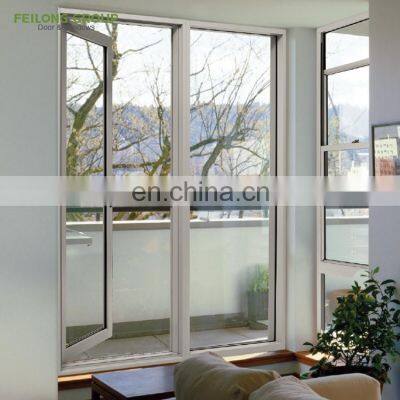 Soundproof Windproof Door Hinges Aluminium Profile Thermal Break Casement Door