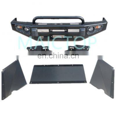 MAICTOP Wholesale High Quality Car Bull Bar for Land Cruiser Fj100 Steel Front Bumper photo-3