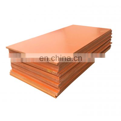 Good Machining Insulation Orange Red Bakelite Sheet Black Bakelite Sheet