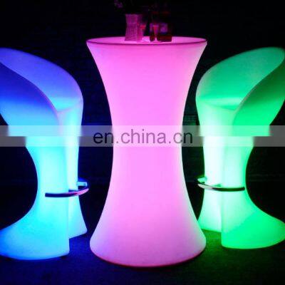 Led Cocktail Bar Table For Night Club Led Furniture For Party Garden Outdoor Plastic Furniture Bar Tables And Chairs Sofa Set