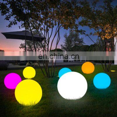 LOGO Customized Flashlight 16 Color Changes Party LED Ball lamp Lighting Round Shape LED Grow Lights Ball LED Solar