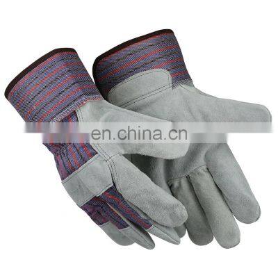 High Quality Cow split Leather Industrial Construction Protective Hands Safety Welding Working Gloves