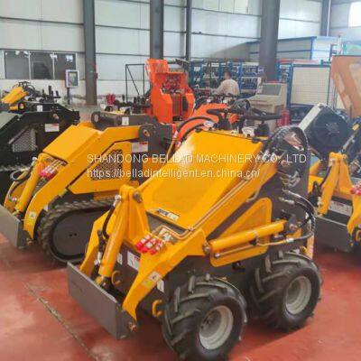 Hydraulic Motor Drive Diesel CE EPA Engine Wheel Loader Mini Skid Steer Loaders