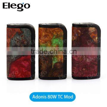 Amazing Rare Arctic Dolphin Adonis Stabilized Wood 80W TC Mod Adonis 80W photo-3