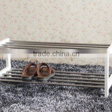 Price off 10% 2 Tiers Shoe Racks with Stainless Steel