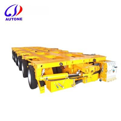 Multi axles modular low bed semi trailer