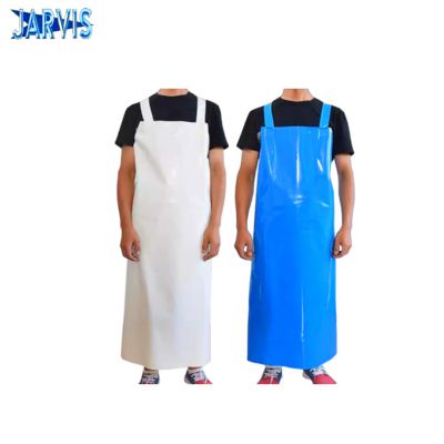 Jarvis Tpu Apron Shiny Outside Matte Inside Soft And Comfortable Easy-to-clean TPU Apron for slaughtering house,meat shop