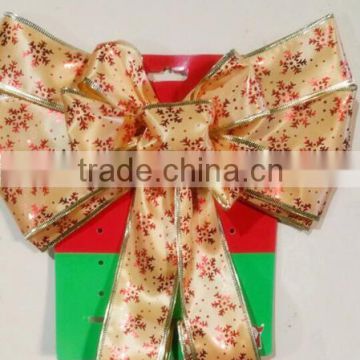 Giant Christmas Red Butterfly Bow Red Christmas Tree Bows/Christmas Tree decoration red bow